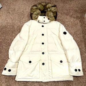 Polo Ralph Lauren Faux Fur Water Repellent Hooded Down Puffer Parka